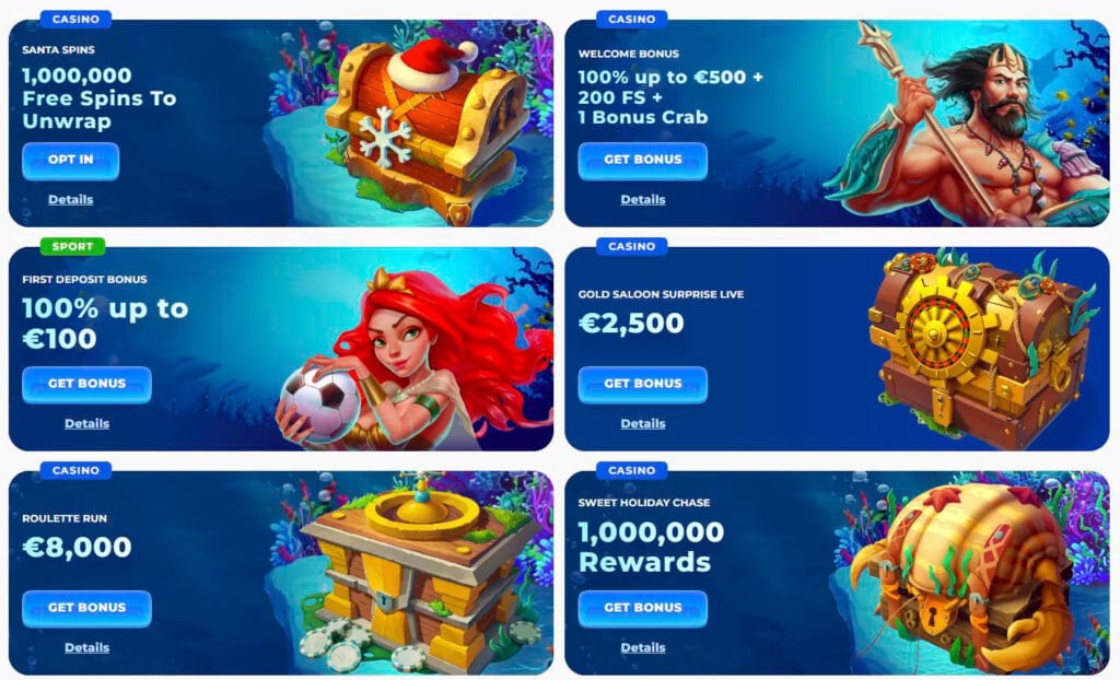 Promocje kasyna Posido